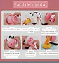 Juguete Fabrica Play Postres Plastilina Doh Moldes Vaca Ana - Miniatura 3