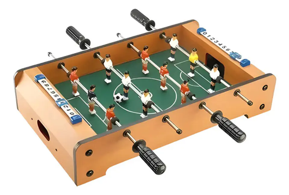 Futbolin De Mesa En Madera 1