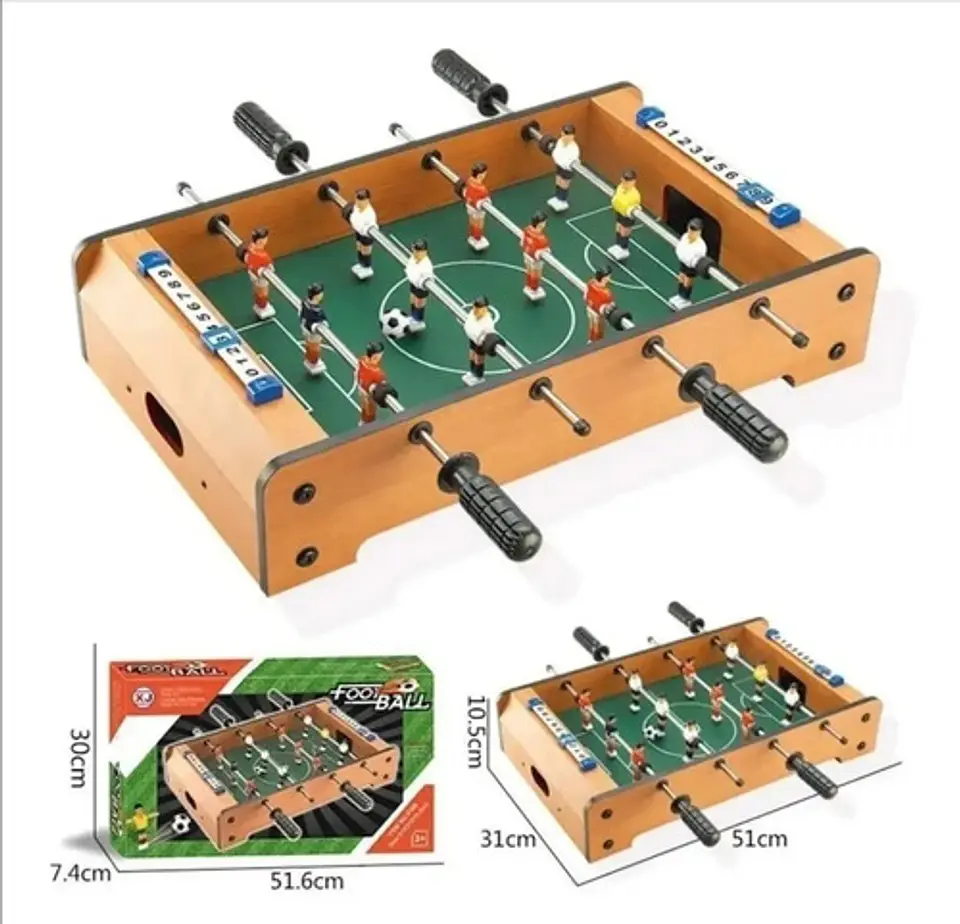 Futbolin De Mesa En Madera 2