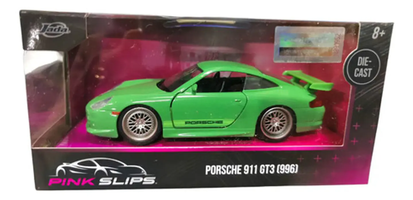 Jada Porsche 911 Gt3 1:32, De 13cms Coleccion Carro 6