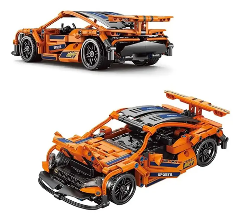 Automóvil Deportivo Armable Bloques A Control Remoto 408 Pcs 2
