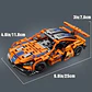 Automóvil Deportivo Armable Bloques A Control Remoto 408 Pcs - Miniatura 5