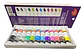 Paleta De Pintura 12 Pcs Oleos Con Brillantinas - Miniatura 1