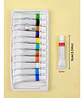 Paleta De Pintura 12 Pcs Oleos Con Brillantinas - Miniatura 3