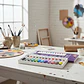 Paleta De Pintura 12 Pcs Oleos Con Brillantinas - Miniatura 4