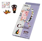 Paleta De Pintura 12 Pcs Oleos Para Ceramica,acuarela - Miniatura 1