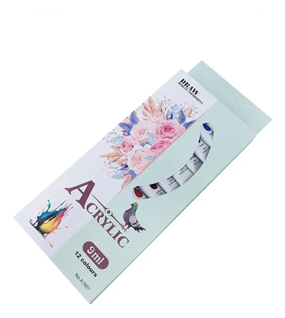 Paleta De Pintura 12 Pcs Oleos Acrilicos 3