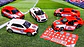 Majorette Audi Fc Bayern Múnich Carros Escala 1:64 Pack 5 Rojo Coleccionable - Miniatura 5