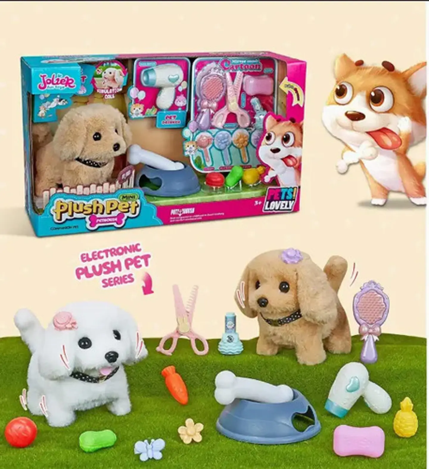 Perro Ladra Peluquería Canina Accesorios Belleza Comedero 4