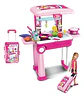 Set Cocina Maletín Little Chef Modelo 008-926a Rosado 27 Accesorios Portátil Rosado / 008-921a - Miniatura 3