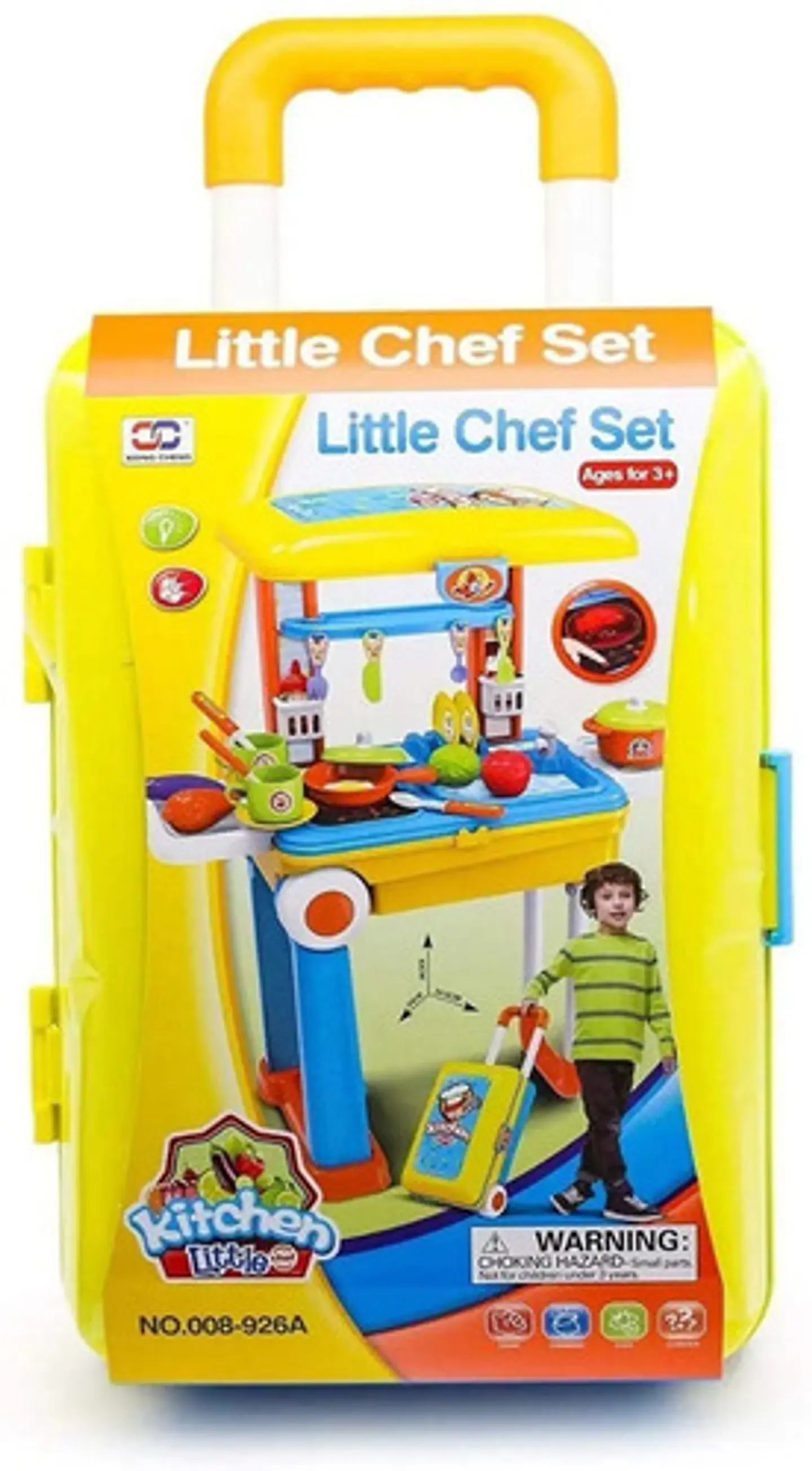 Set Cocina Maletín Portátil Accesorios 2en1 Juguete  008-926 9