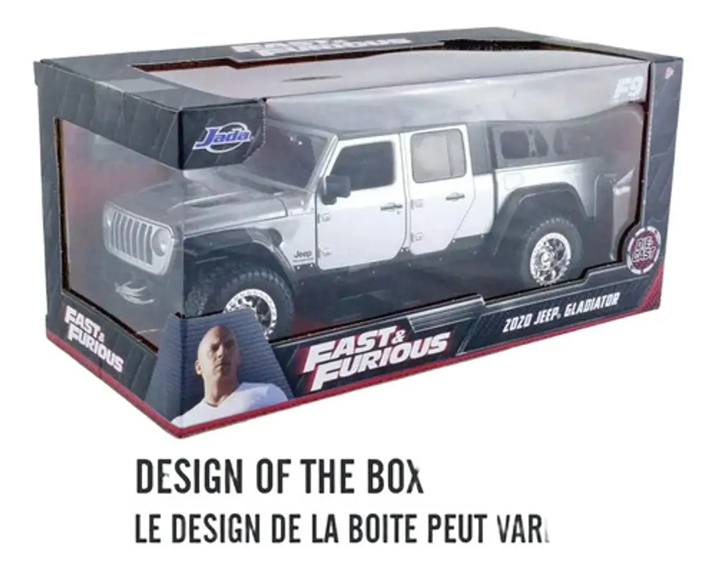 Carro Jada Rápido Y Furioso 9 - Jeep Gladiator A Escala 1:24 2