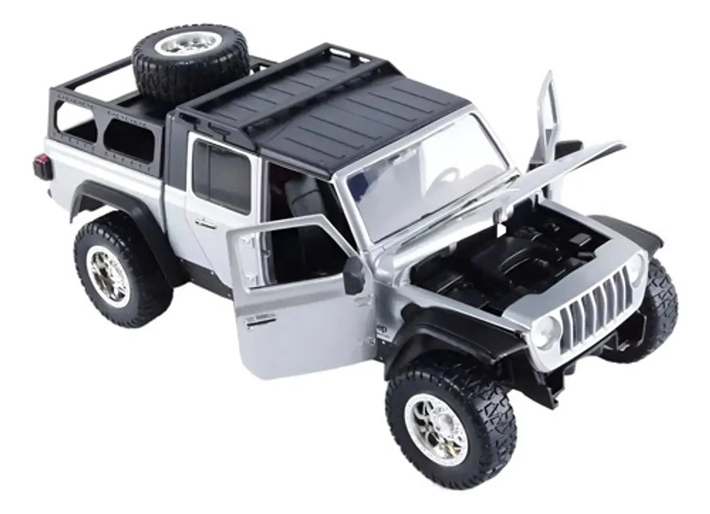 Carro Jada Rápido Y Furioso 9 - Jeep Gladiator A Escala 1:24 3