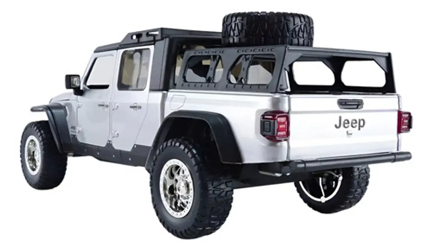 Carro Jada Rápido Y Furioso 9 - Jeep Gladiator A Escala 1:24 4