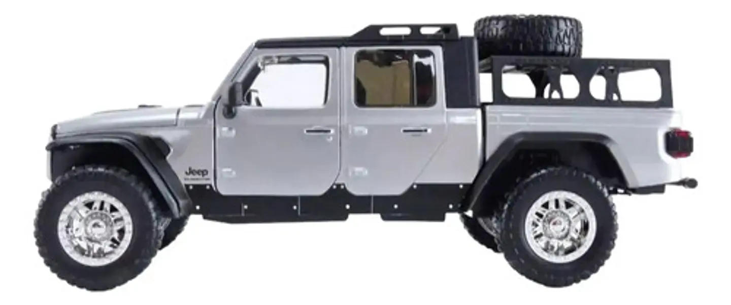 Carro Jada Rápido Y Furioso 9 - Jeep Gladiator A Escala 1:24 5