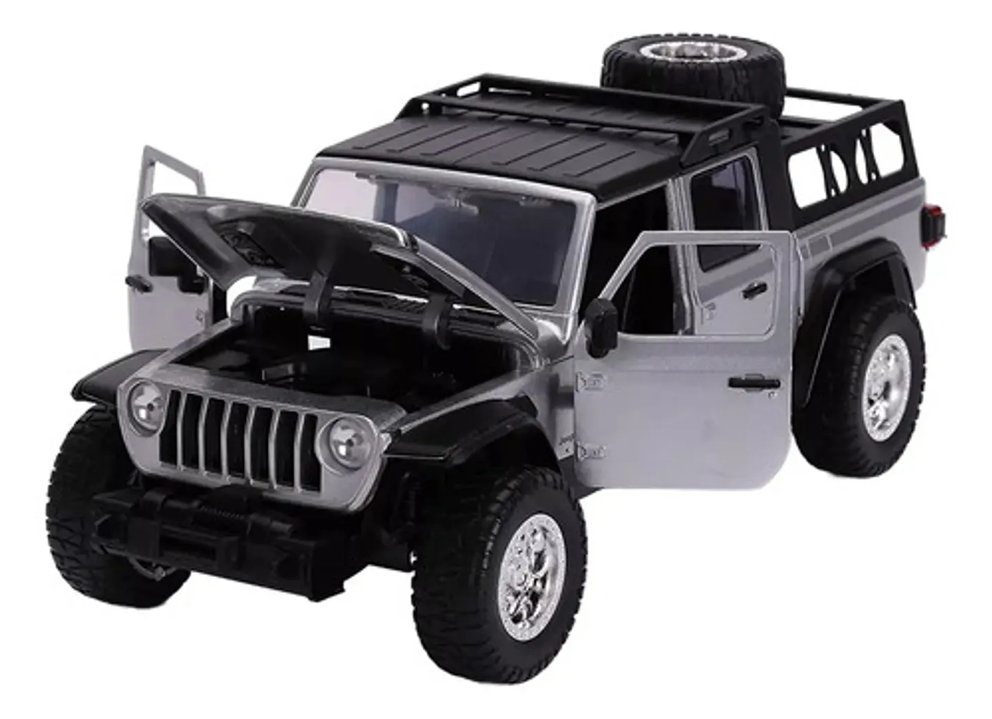Carro Jada Rápido Y Furioso 9 - Jeep Gladiator A Escala 1:24 6