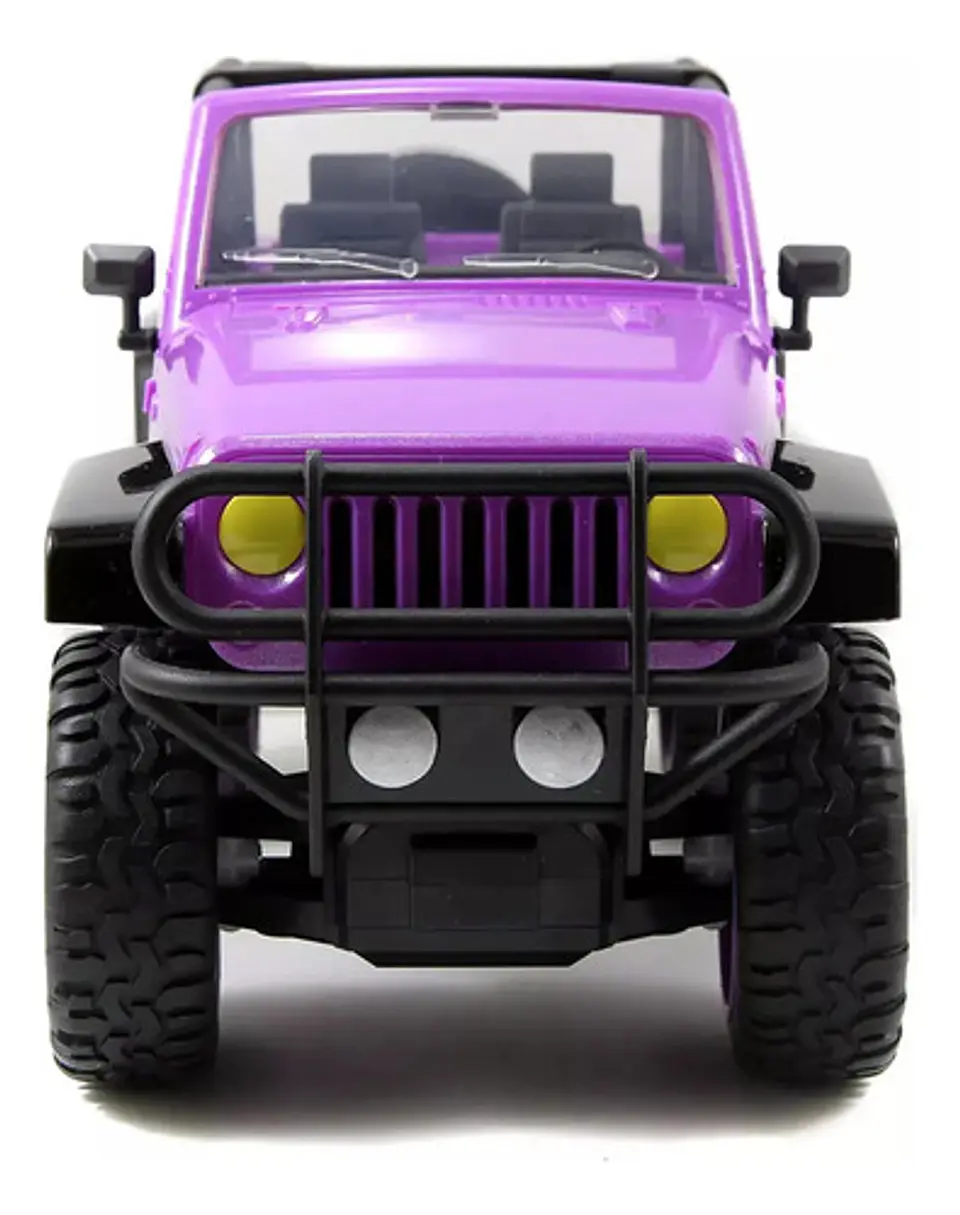 Jeep Jada Control Remoto Jueguete Niñas 2.4ghz Pegantinas 3