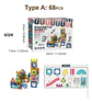 Armatodo Mágnetico, Juego Didactico 64 Pcs Laberinto Canicas - Miniatura 3