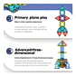 Armatodo Mágnetico, Juego Didactico 64 Pcs Laberinto Canicas - Miniatura 4