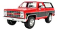 Auto Camioneta Jada Toys Chevrolet Blazer Roja Metal Fundido Coleccionable Rojo - Miniatura 1