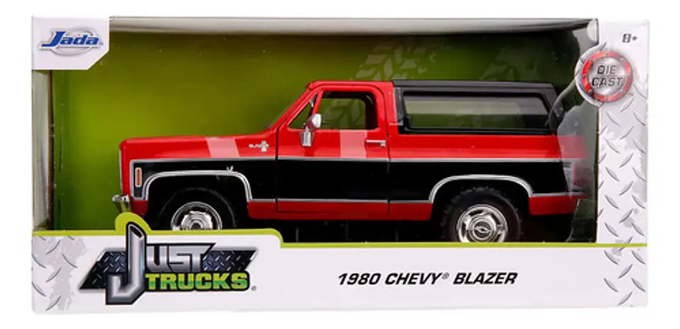 Auto Camioneta Jada Toys Chevrolet Blazer Roja Metal Fundido Coleccionable Rojo 2