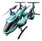 Helicoptero Control Remoto Recargable Juguete Niños Adultos - Miniatura 8