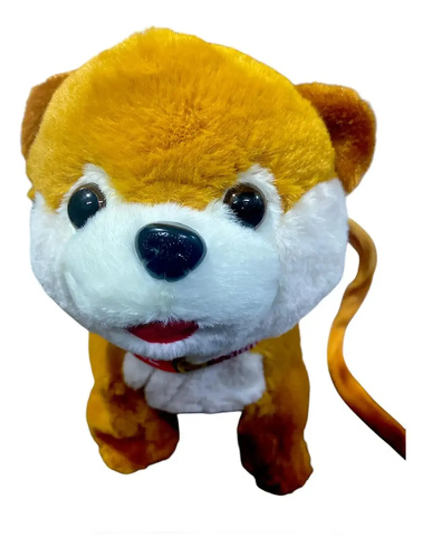 Juguete Perrito Peluche Electronico Correa Camina Ladra 1