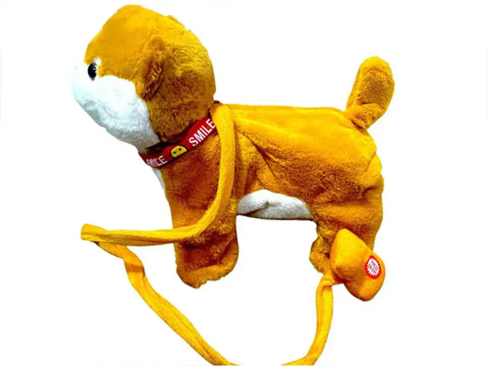 Juguete Perrito Peluche Electronico Correa Camina Ladra 2
