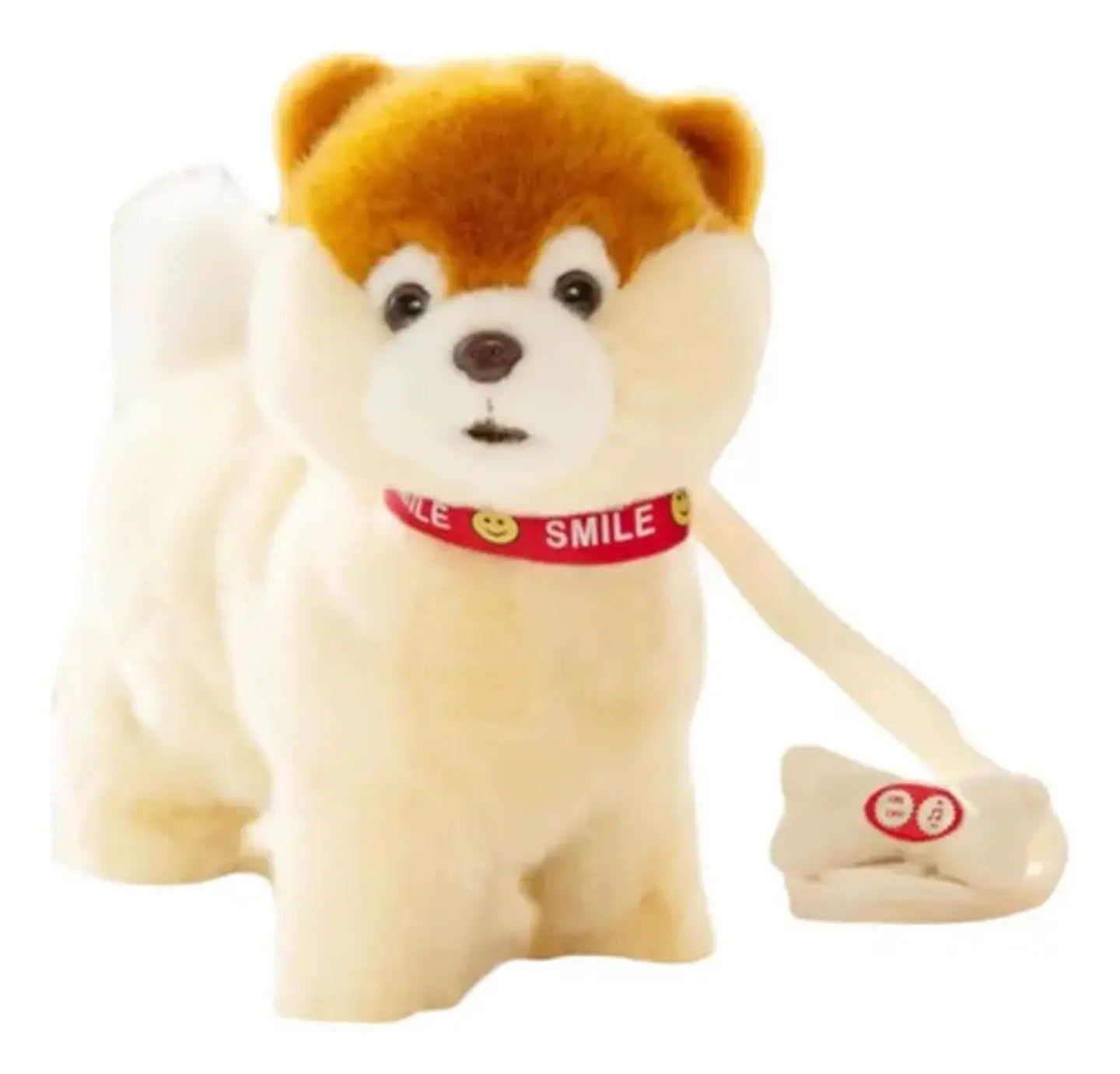 Juguete Perrito Peluche Electronico Correa Camina Ladra 6