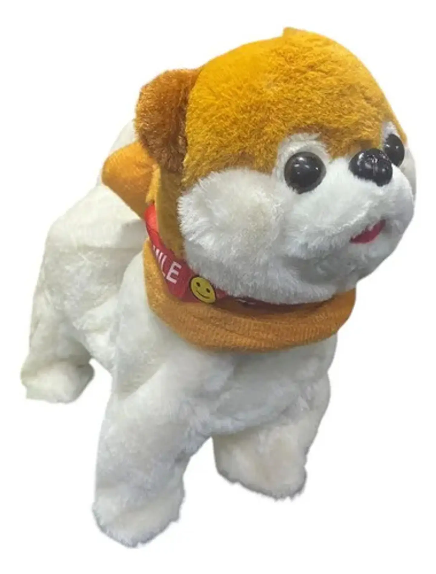 Juguete Perrito Peluche Electronico Correa Camina Ladra 7