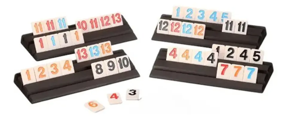 Rummikub Juego De Mesa Tarro  Rummy Rummi 3