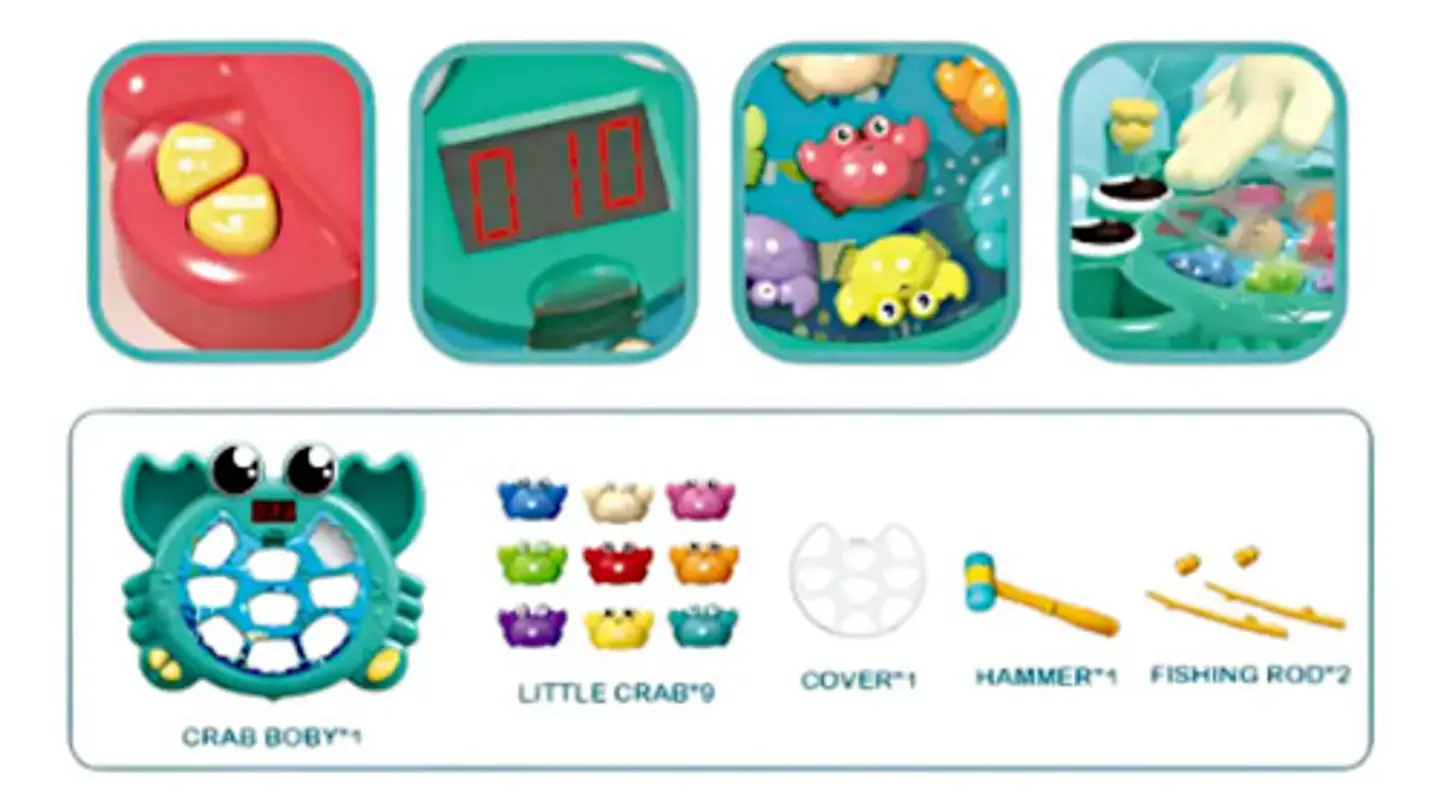 Juego De Pesca 2 En 1 Juguete Niños (a) 4