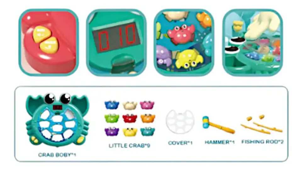 Juego De Pesca 2 En 1 Juguete Niños (a) 4