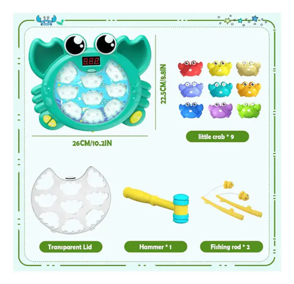 Juego De Pesca 2 En 1 Juguete Niños (a) 5
