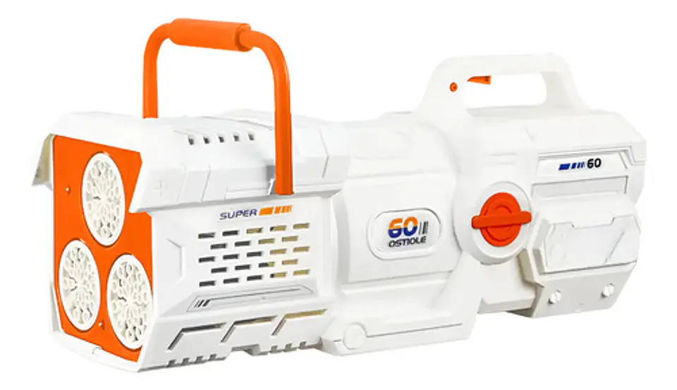 Pistola De Burbuja Electrica 60 Agujeros Burbujero 2