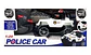 Auto Control Remoto Policía Keep Law Escala 1:20 Blanco Luces Led - Miniatura 3