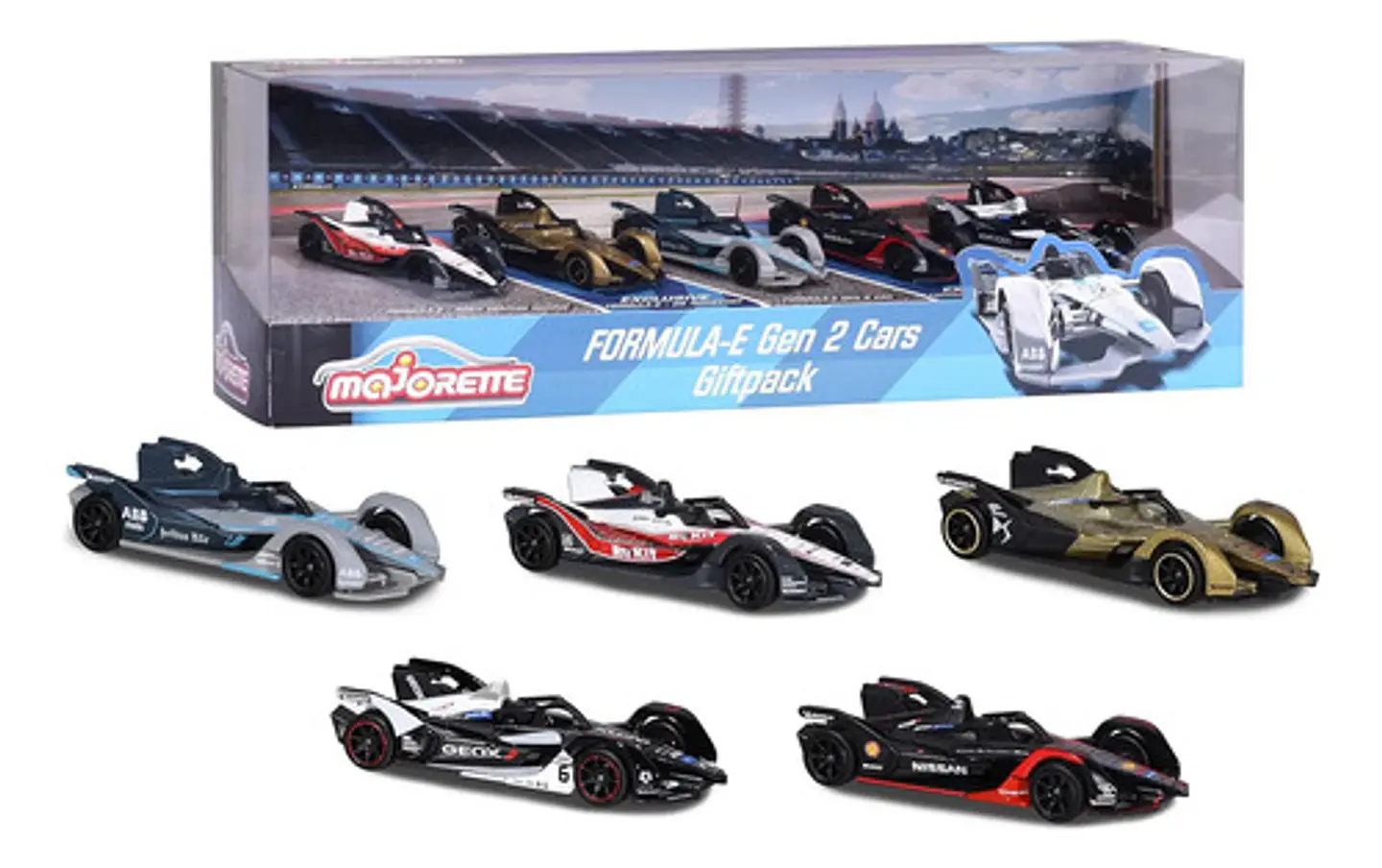 Majorette Carros Autos Furmula -e Gen 2 Coleccion 4