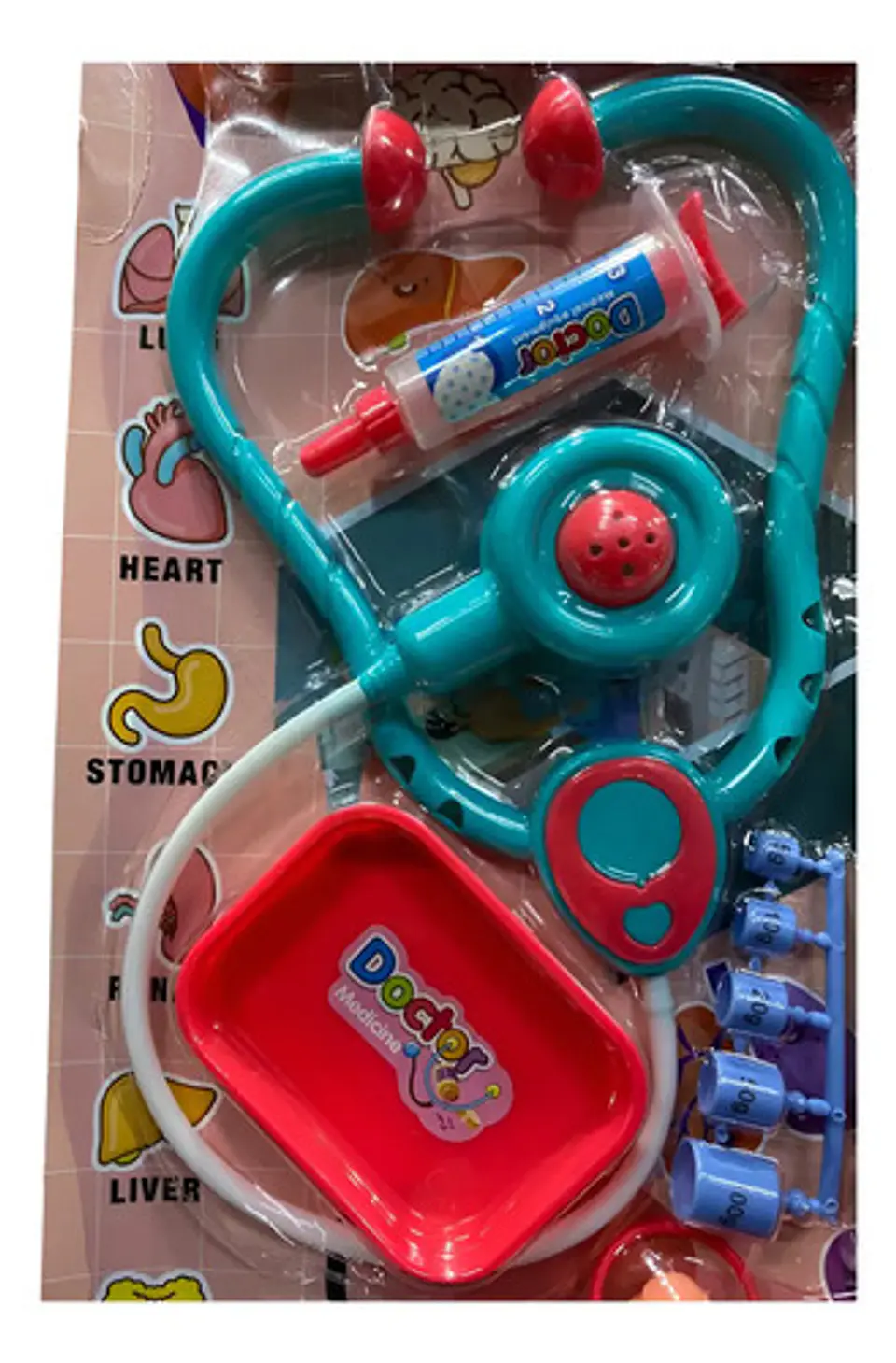 Kit Doctor Niños Partes Del Cuerpo Juguete  Anatomia 1