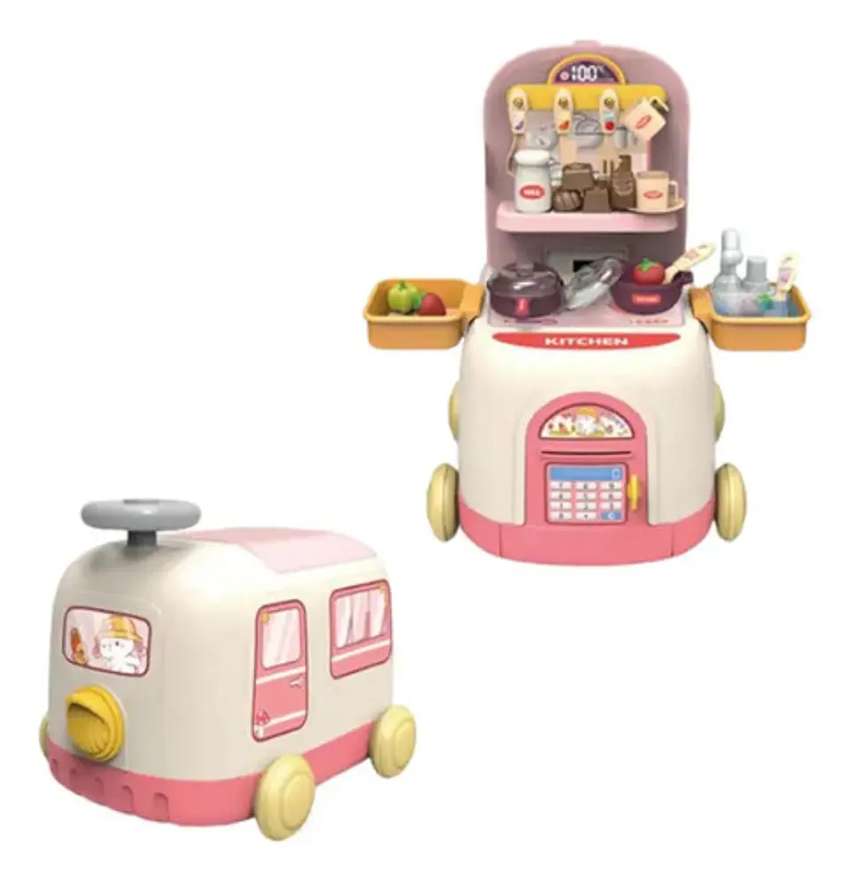 Carrito 2 En 1 Juguete  Tienda De Mascotas/cocina Intantil 5