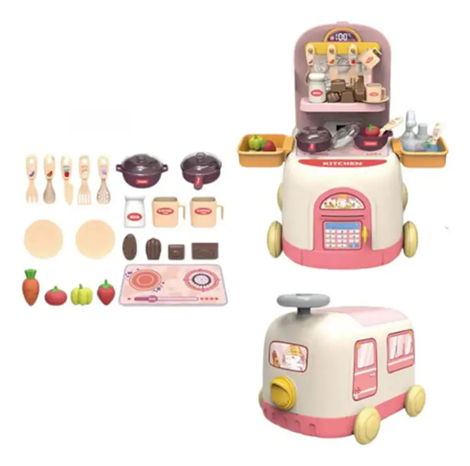 Carrito 2 En 1 Juguete  Tienda De Mascotas/cocina Intantil 11