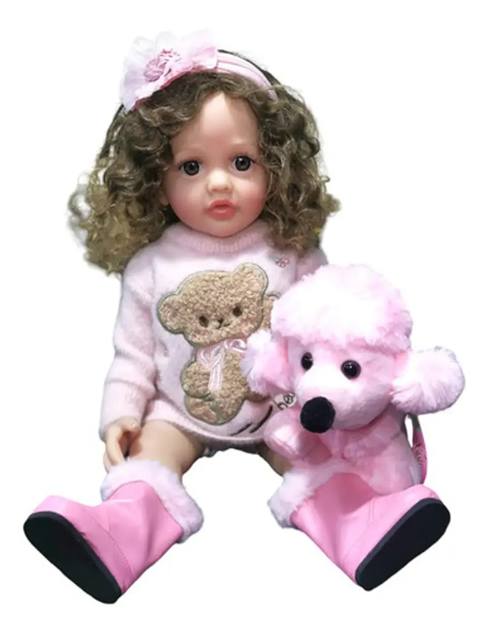 Muñeca Bebé Reborn 52cm Silicona Baby Doll Cuerpo Blando Realista 1