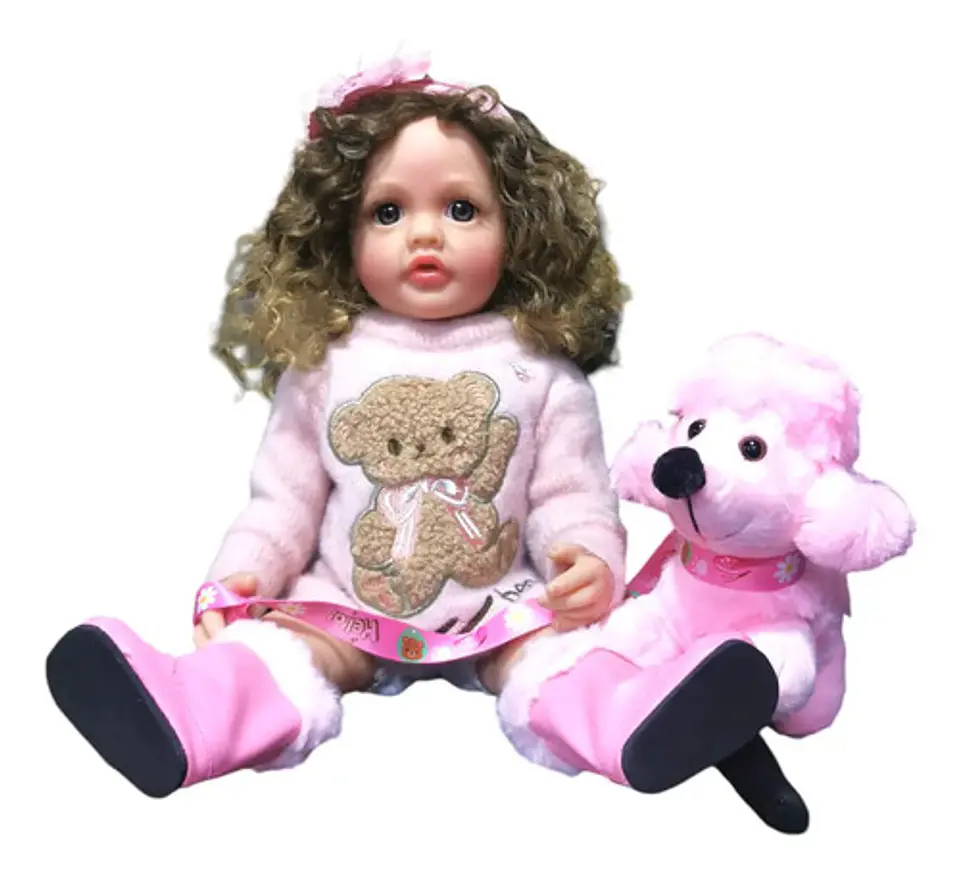 Muñeca Bebé Reborn 52cm Silicona Baby Doll Cuerpo Blando Realista 2