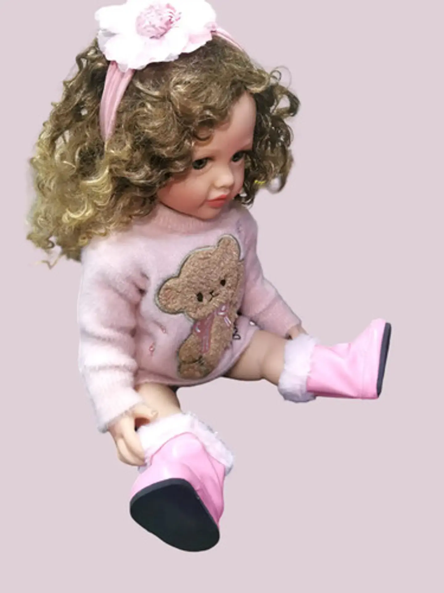 Muñeca Bebé Reborn 52cm Silicona Baby Doll Cuerpo Blando Realista 6