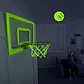 Tablero Baloncesto Neon  Aro, Malla, Pelota , Caucho - Miniatura 4