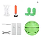 Tablero Baloncesto Neon  Aro, Malla, Pelota , Caucho - Miniatura 6
