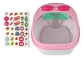 Set Spa Pies Masaje Pedicure Hidrogel Luces Burbujas Girls Creator - Miniatura 3