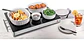 Parrilla Eléctrica Chefman Rj23-sg 2 Quemadores Acero Inoxidable Negro Negro/plateado 110v - Miniatura 6