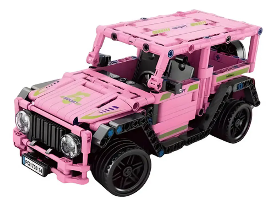 Camioneta Deportivo Armable Bloques A Control Remoto 434 Pcs 1