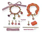 Set Crea Manillas Collares Brazales Metal Niñas Accesorios - Miniatura 6