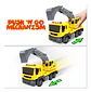 Vehiculos Juguete Construccion Luces Y Sonido Escala 1:16 - Miniatura 3